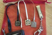 DKNY Charms / Tags x 6 / Vintage / Used