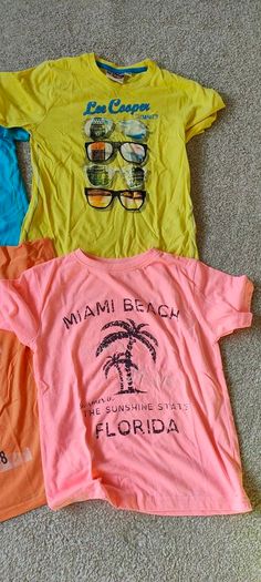 Boys New Summer T-shirt Bundle