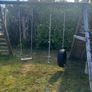 Climbing frame swing slide Image 3