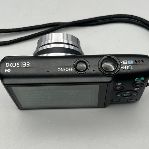 Canon IXUS 133 16MP Digital Camera Black - Boxed - Full Kit