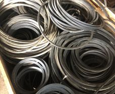large selection of fan belts