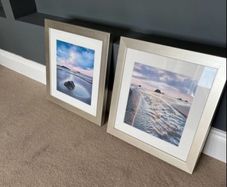 picture frames x2