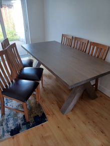 Table and 6 chairs