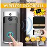Wifi Smart Video Doorbell Intercom PIR Detection Camera Night Vision Cloud Storage - Black US Plug Image 5