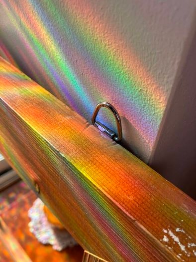 Wooden-Framed Mirror