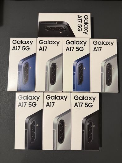 Samsung A17 5G,128GB (IRISH/EU) Brand New Sealed 1 year Samsung Warranty RECEIPT