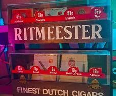 Vintage Hamlet/Ritmeester Cigar Shop display stands