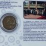 Luxembourg 2 Euro Commemorative Coloured Coin 2025 - 25th Anniversary of Grand Duke Henry's Accession to the Throne. BU. Coincard. Image 2