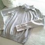Men's Grey Pullover with Shirt Attached Image 2