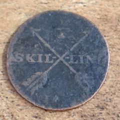 Sweden, 1/4 Skilling Coin, early 1800s - free standard postage