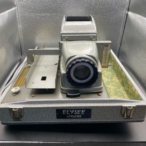 Vintage French Elysee Affaire Slide Projector 1950s 60s