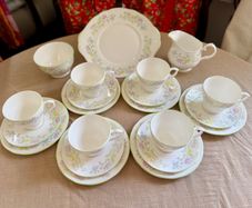 Duchess Bone China Tea Set Meadowlane Pattern 555