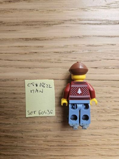 lego cty1822 christmas jumper man, set 60436