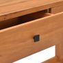 Desk with 2 Drawers 140x40x75 cm Recycled Teak Wood Image 5