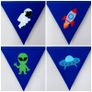 Eco-Friendly Personalised Cotton Bunting Made to Order Image 2