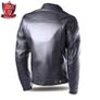 49% OFF - Bela Merlin Bikers Leather (Cowhide) Jacket - Black - FREE SHIPPING Image 2