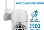 IP66 1080P Outdoor IP Camera CCTV PTZ Dome Security IR Cam WiFi Motion Tracking
