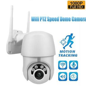 IP66 1080P Outdoor IP Camera CCTV PTZ Dome Security IR Cam WiFi Motion Tracking