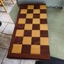 Wood chess set with chess board 80s vintage Image 8