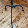 Handmade Cast Iron Tall Candle Holder Image 5
