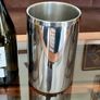 Mirror Polished Stainless Steel Double Walled Wine Cooler resembling the Wine Bottle Cooler Image 7