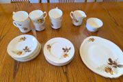 Vintage Arklow Pottery Bone China Tea Set