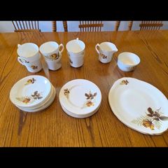 Vintage Arklow Pottery Bone China Tea Set