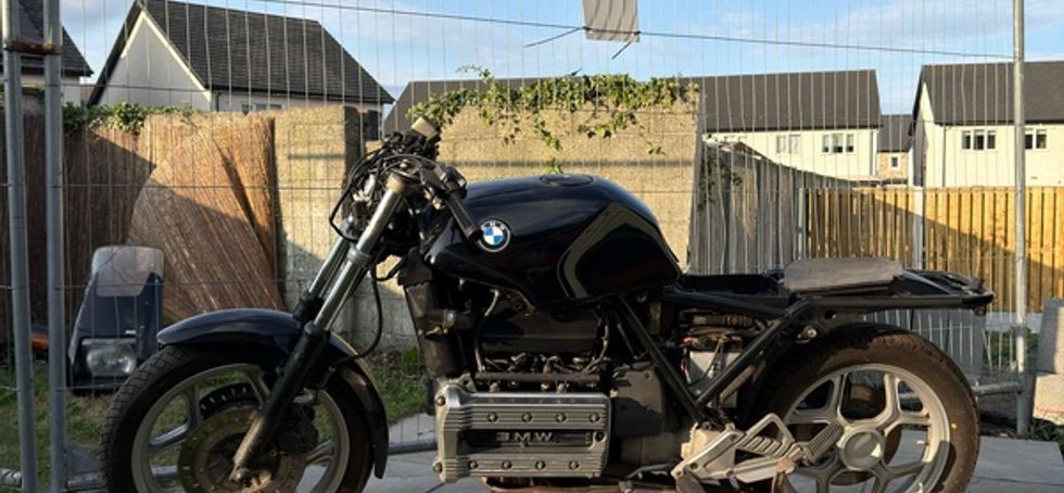 BMW K100 RS Cafe Racer Project 1986