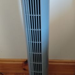 Oscillating tower fan