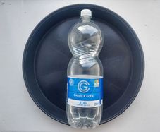35 cm Black Plastic Plant Pot Saucers / Trays