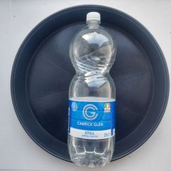 35 cm Black Plastic Plant Pot Saucers / Trays