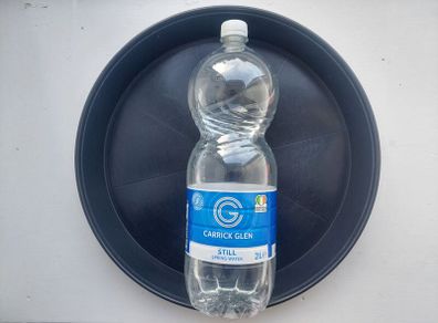 35 cm Black Plastic Plant Pot Saucers / Trays