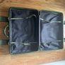 Vintage 70's Green Faux leather Suitcase VGC Image 7
