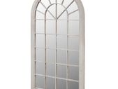 Rustic Arch Garden Mirror 60x116 cm for Indoor and Outdoor Use