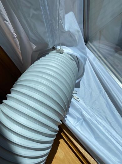 BRAND NEW Window AirLock Plate for Mobile Air Conditioner Accessories Waterproof Soft Baffle Window Air Vent Air Outlet Pipe Seal Window