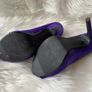 Purple Peeptoe Heels Image 4