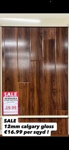 8mm Seattle grey gloss flooring