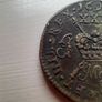 May  1690 Gunmoney Halfcrown . Image 6