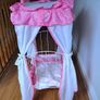 Antique Dolls bed on wheels Image 2