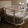 Stokke Cot and Extensions Image 2
