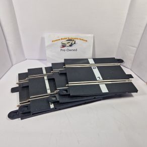 Scalextric C8207: 4x Used Half Straight Track Pieces - Sports Track