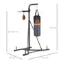 Freestanding Boxing Punch Bag & Speed Ball Station Hanging Frame Training Exercise Platform Home Gym Heavy Duty Image 2