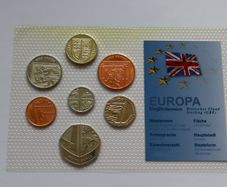 British Uncirculated coin collectors set
