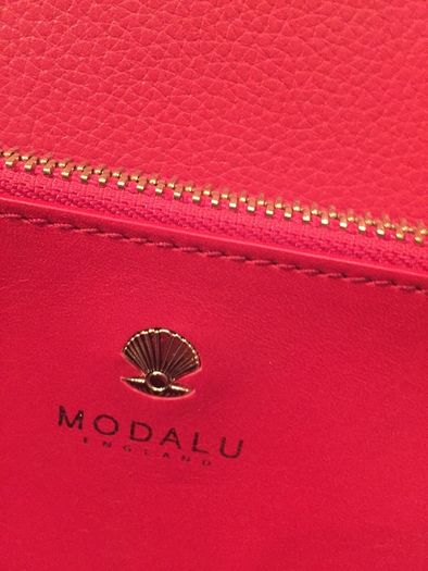 Modalu Red Leather Bag