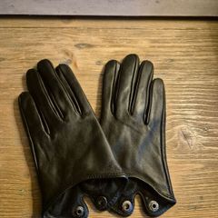 100% Leather Gloves Size Small
