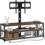 Wired TV Stand with storage for sale Image 3
