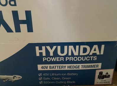 Hyundai battery operated Hedge Strimmers