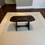 Rustic elm rocking stool Image 4