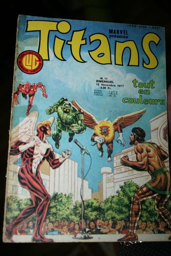 Vintage Titans Comics from 1977-1981
