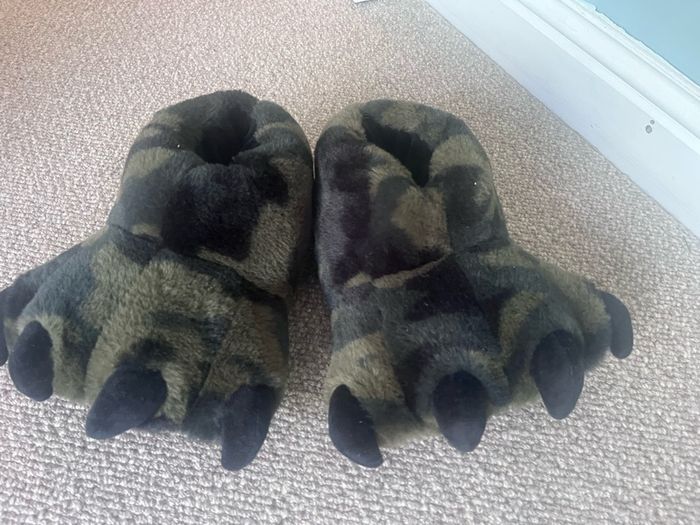 slippers kids dinosaur feet